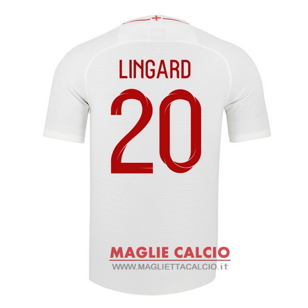 nuova maglietta inghilterra 2018 lingard 20 prima
